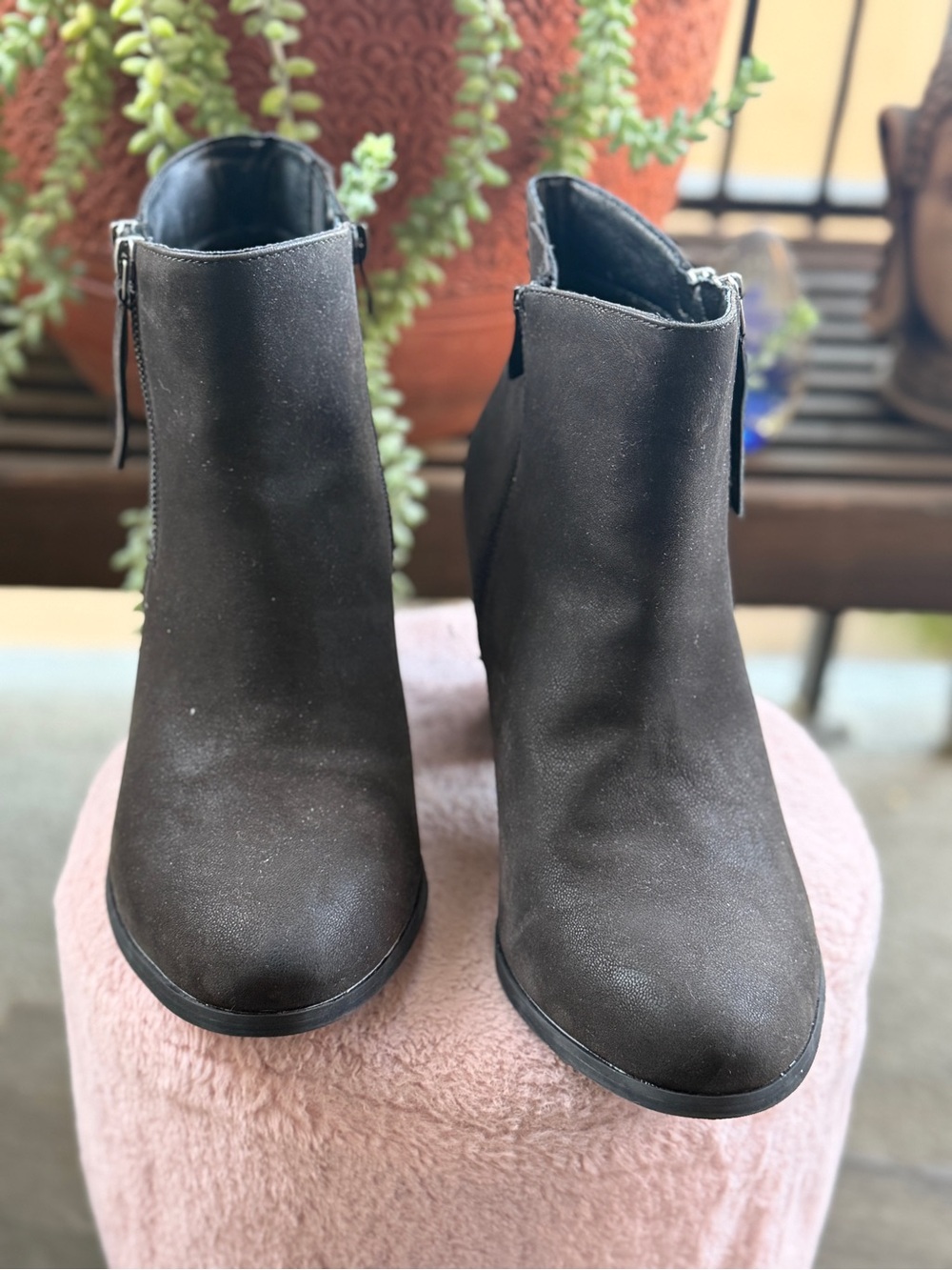 Luoika Extra Wide Width Ankle Boots